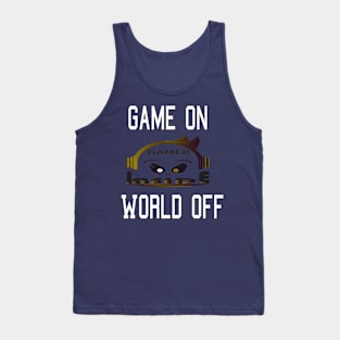 Level Up with 'Gamer Inside, Press Start to Reveal the Gamer Inside Tank Top